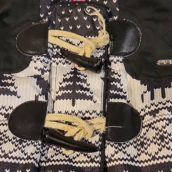 ZeroXposur Black/White/Pink Winter Coat sz Medium 7/8 - Picture 3 of 6